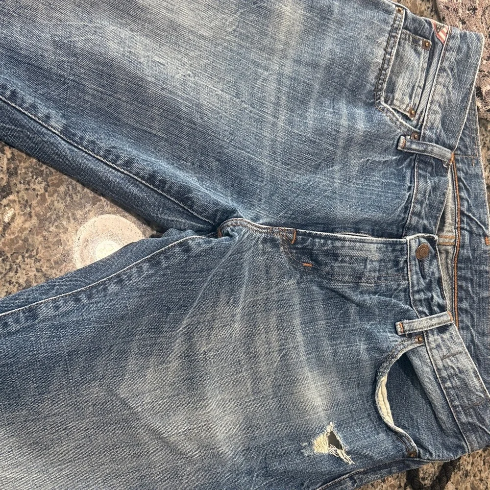 Denim & Supply Ralph Lauren Faded Light Blue Denim Jeans - Picture 4 of 6